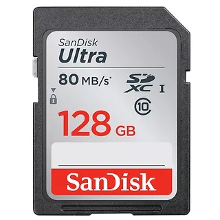 Karta pamięci SanDisk Ultra SDHC 128GB 80MB/s UHS-I Class 10