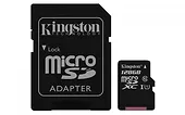 Kingston microSD 128GB Class 10 Gen2 1-adapter