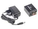 Adapter Digital Audio TOSLINK -> Analog RCA