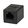 LogiLink Złączka RJ45-RJ45 żeńsko -żeńska kat.6 UTP czarna