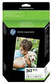 HP 363 zestaw Photo Value Pack + 150 arkuszy/10 x 15 cm