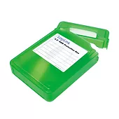 Pudełko ochronne do HDD 3.5', zielone