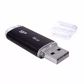 ULTIMA U02/PLASTIC 16GB USB 2.0  BLACK