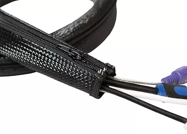 LogiLink Elastyczny organizator kabli z suwakiem, 2 m