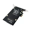 LogiLink Karta PCI Express, 1 x HDD/SDD + 1 x mSATA