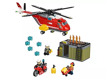 LEGO CITY - Helikopter strażacki 60108