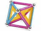 Klocki magnetyczne PROM GEOMAG GEO-530 GLITTER BROKATOWE 22 elementy