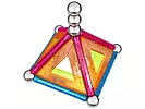 Klocki magnetyczne PROM GEOMAG GEO-530 GLITTER BROKATOWE 22 elementy