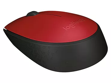 Logitech M171 Red Mysz Bezprzewodowa 910-004641