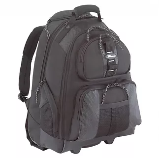 Targus Sport 15-15.6'' Rolling Laptop Backpack - Black