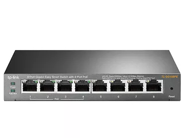 TP-LINK TL-SG108PE Switch Smart 8xGE (4xPoE)