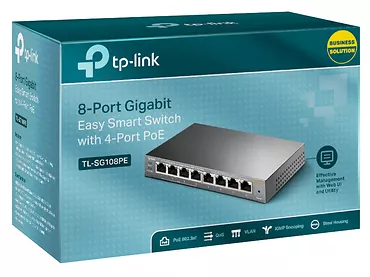 TP-LINK TL-SG108PE Switch Smart 8xGE (4xPoE)