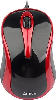 A4 Tech Mysz V-TRACK N-350-2 Black/Red USB
