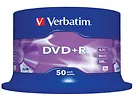 Płyty Verbatim DVD+R 4,7GB Cake 50szt. 43550