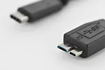 ASSMANN Kabel połączeniowy USB 3.0 SuperSpeed Typ USB C/microUSB B M/M czarny 1m