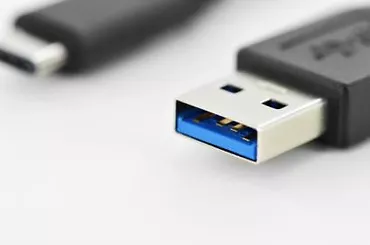 Kabel połączeniowy USB 3.0 SuperSpeed Typ USB A/USB C M/M czarny 1m