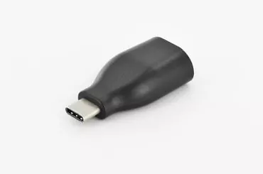 Adapter USB 3.0 SuperSpeed Typ USB C/USB A M/Ż czarny