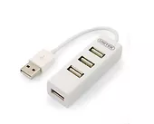 Unitek HUB 4x USB 2.0 Biały