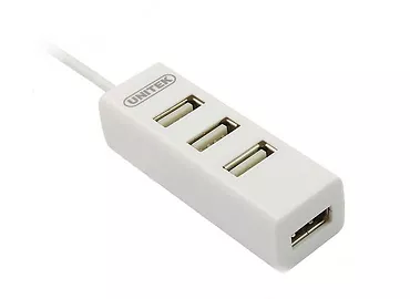 Unitek HUB 4x USB 2.0 Biały