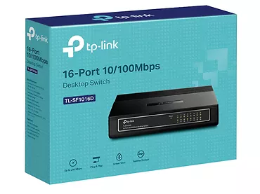 TP-LINK SF1016D switch L2 16x10/100 Desktop