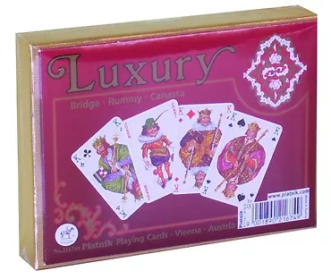 Piatnik KARTY LUX 2 TALIE LUXURY
