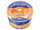 Płyta Verbatim DVD-R 16x 4.7GB 50P SP Matt Silver Wrap 43788