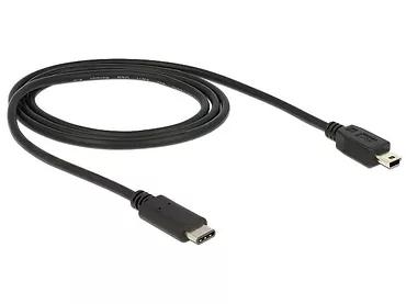 Kabel USB Type-C(M)-MINI BM 2.0 1m