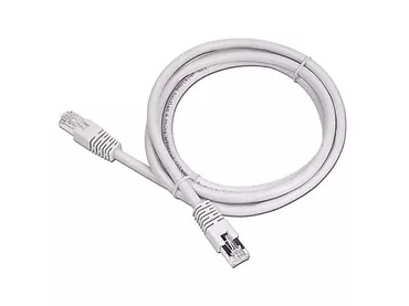 Patch cord kat.5e 1M FTP szary