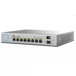 Switch 8x1GbE POE+ fanless  US-8-150W