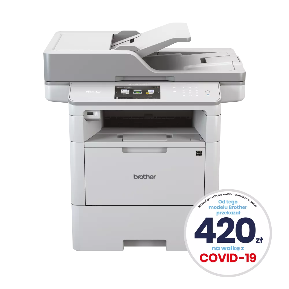 Brother MFP MFCL6900DW mono A4/50ppm/USB+GLAN+WLAN/FAX / Drukarki