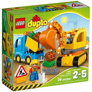 Lego Duplo Ciężarowka i koparka