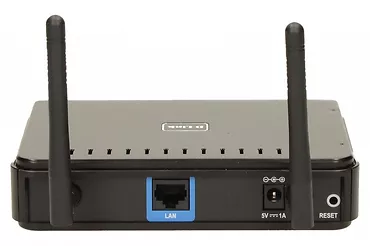 DAP-1360 punkt dostępu WiFi N300 (2.4GHz) 1xLAN 2xRP-SMA (odkręcane) MIMO WDS