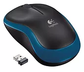 Mysz bezprzewodowa Logitech M185 Blue (910-002239)