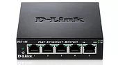 D-Link 5-port switch 10/100 Metal Housing