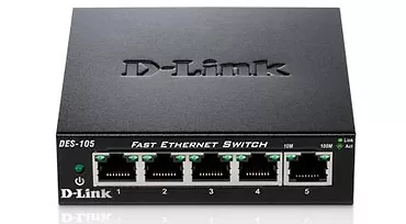 D-Link 5-port switch 10/100 Metal Housing