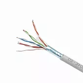 Kabel FTP KAT 5e drut AWG24 100m szary