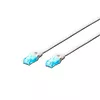 Digitus Patch cord U/UTP kat.5ePVC 2,0m szary
