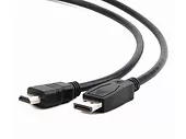 Kabel Displayport(M)->HDMI(M) 1m