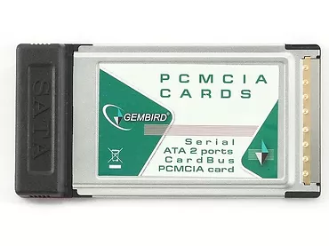 Karta PCMCIA->2xSATA port