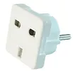 Adapter zasilania ANG/PL (Wtyk PL/Gniazdo ANG)