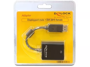 Adapter Displayport(M)-> DVI-I(F)(24+5) 20cm
