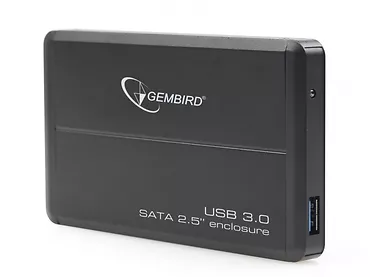 Gembird Kieszeń zewnętrzna HDD 2.5'' Sata USB 3.0 Black