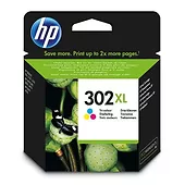 Oryginalny tusz wkład HP 302 XL Tri-Colour F6U67AE