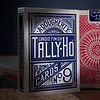 BICYCLE TALLY-HO Std. Index mix red&blue Circle