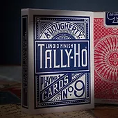 TALLY-HO Std. Index mix red&blue Circle