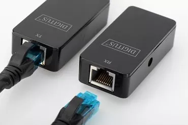 Przedłużacz/Extender USB 2.0 po skrętce Cat.5e/6 UTP, do 50m