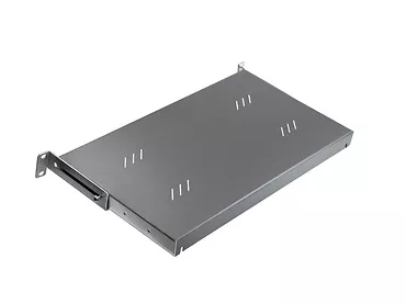 Equip Półka do szaf 19'' 1U 25cm, udźwig do 15kg, szara