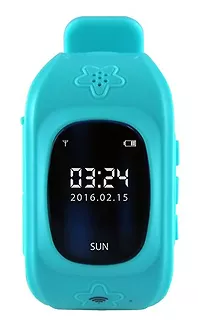 Media-Tech Dziecięcy Smartwatch Kids Locator GPS MT851B Niebieski