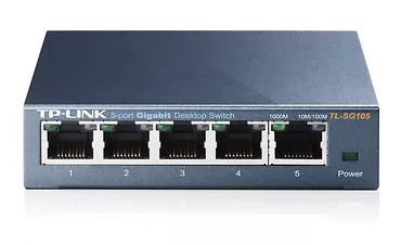 Przełącznik typu desktop, 5 portów 10/100/1000Mb/s TP-Link TL-SG105