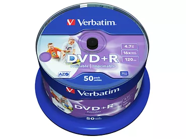 Płyty Verbatim DVD+R 4,7 GB 16x